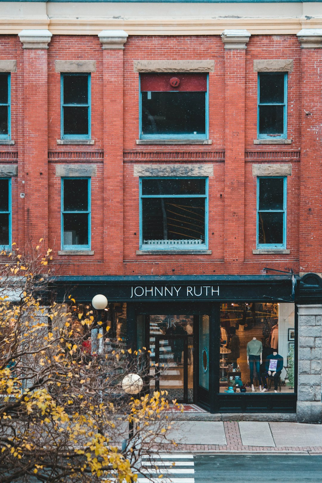Johnny Ruth store near the street