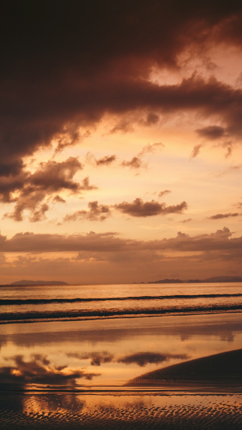 ocean at sunset