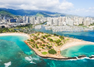 buildings near body of water