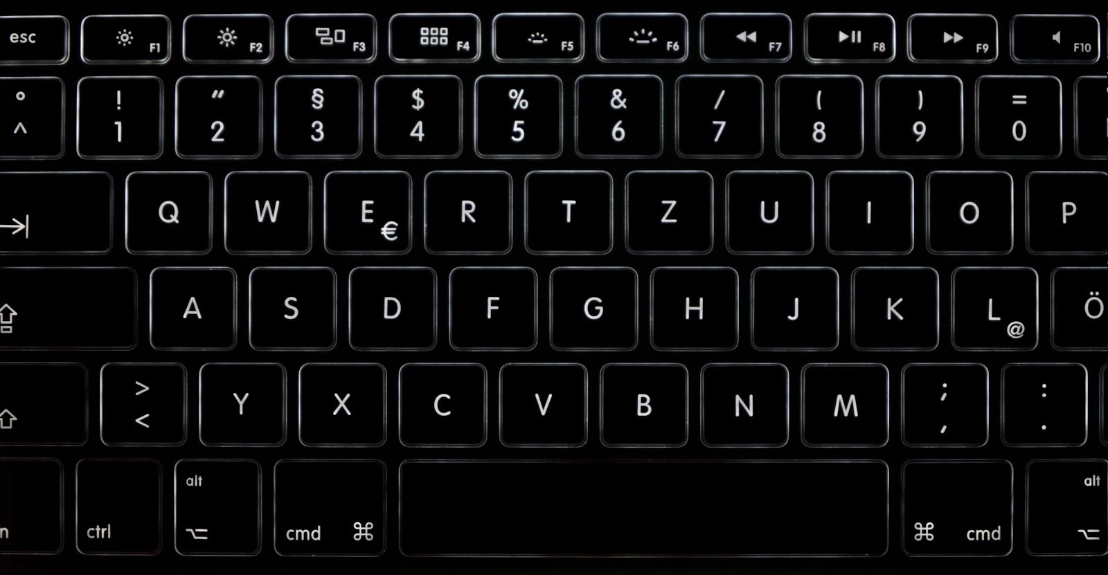 Clavier de MacBook Pro