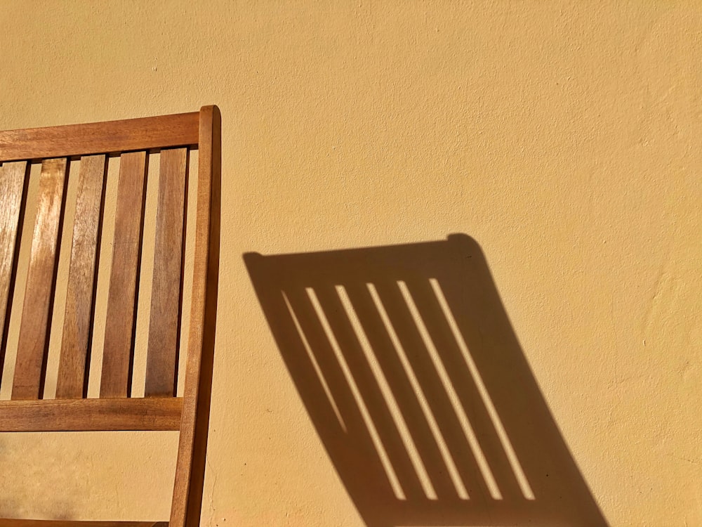 brown wooden banister chair