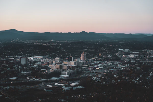 A view of Roanoke, VA