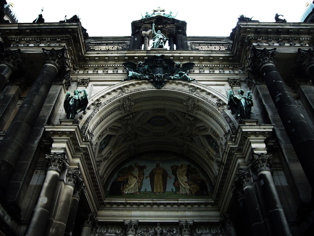 low-angle photo of Berlin Cathedral