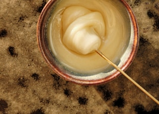 Linden Honey in a small bowl