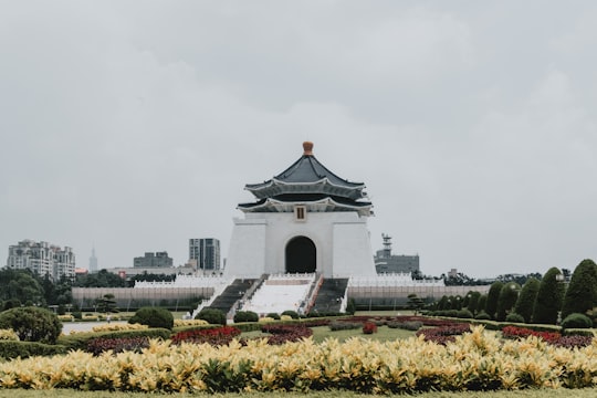 shallow focus photo of white building during daytime in National Chiang Kai-shek Memorial Hall Taiwan