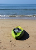 kayak on seashore during day