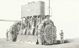 gigantic machine sketch