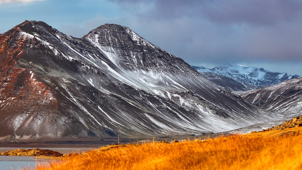 glacier mountains during day