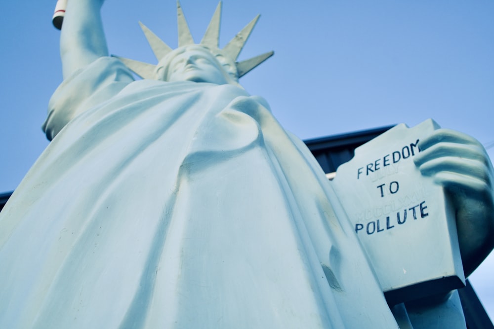 Lady Liberty statue