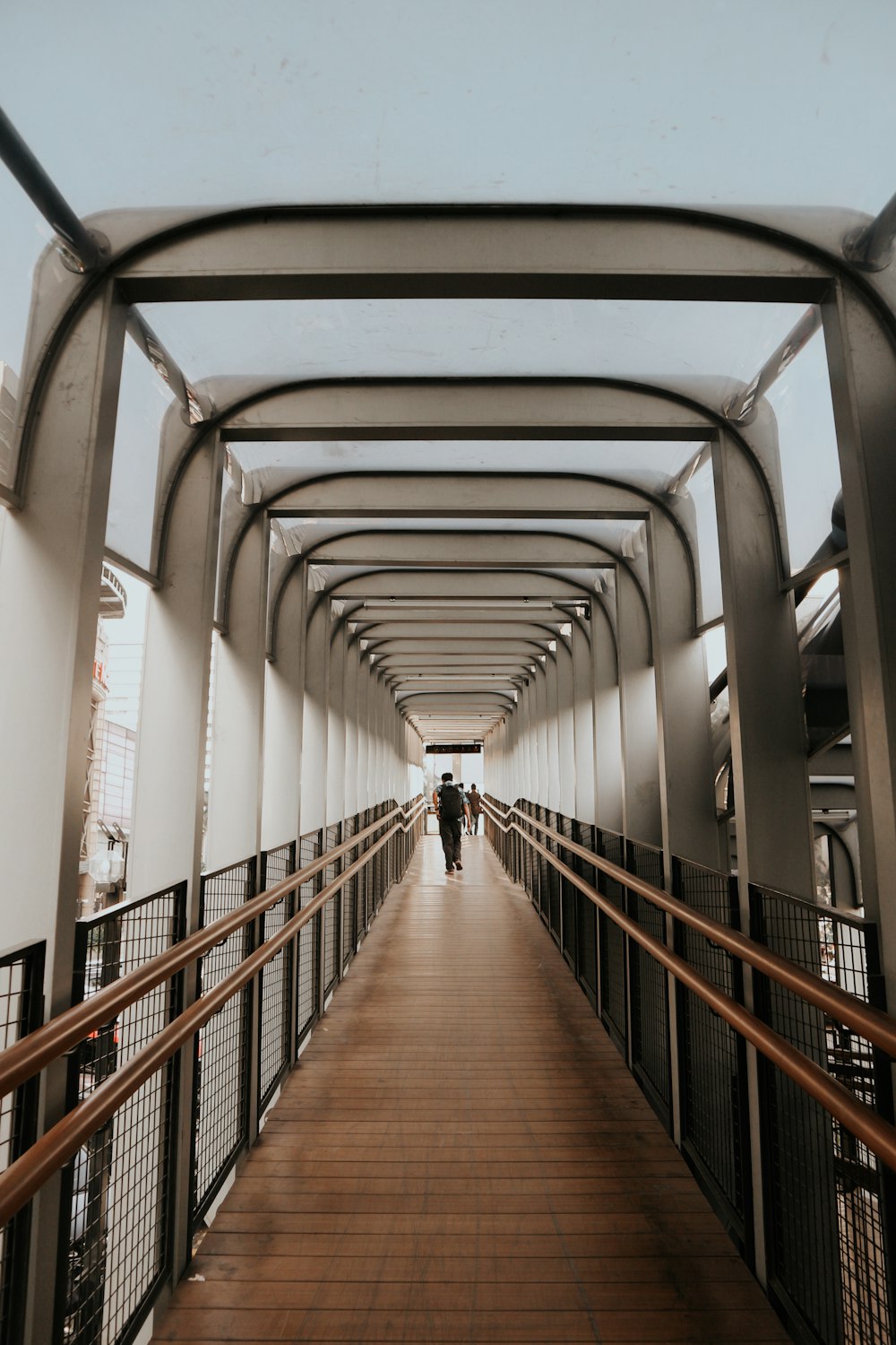 people walking inside pathway