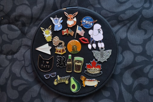 assorted pin lot