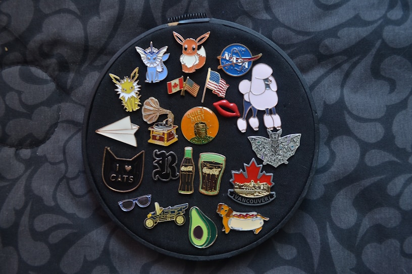 assorted pin lot