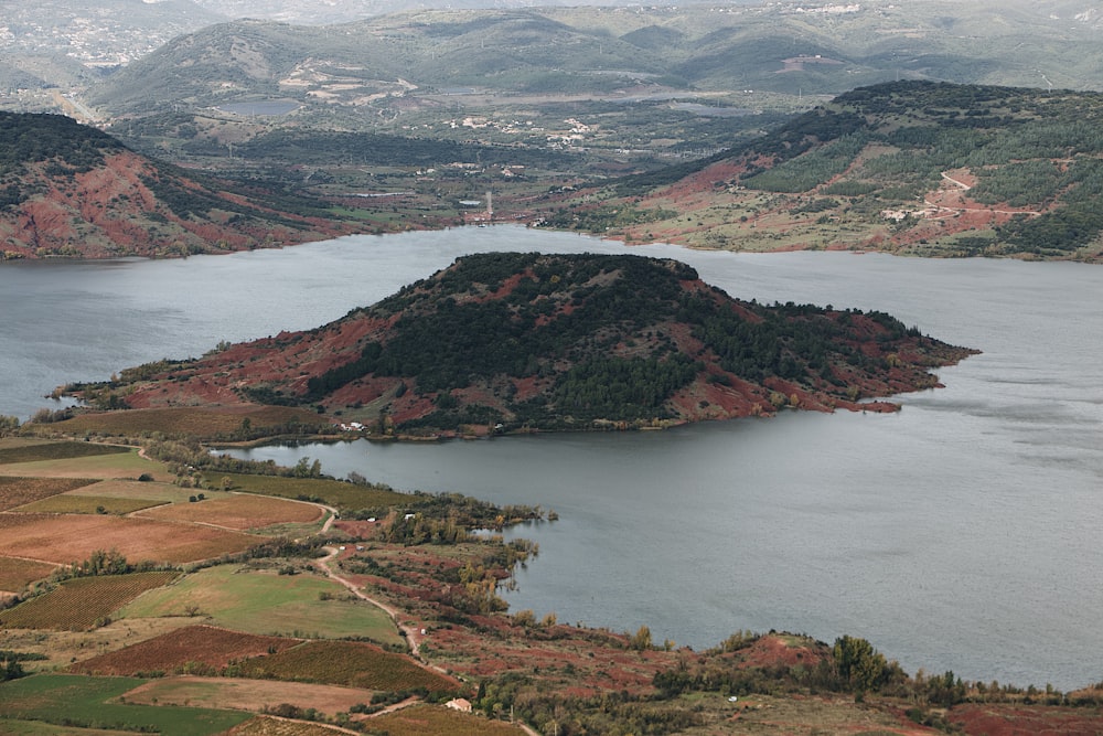 aerial photo of mountains during daytime