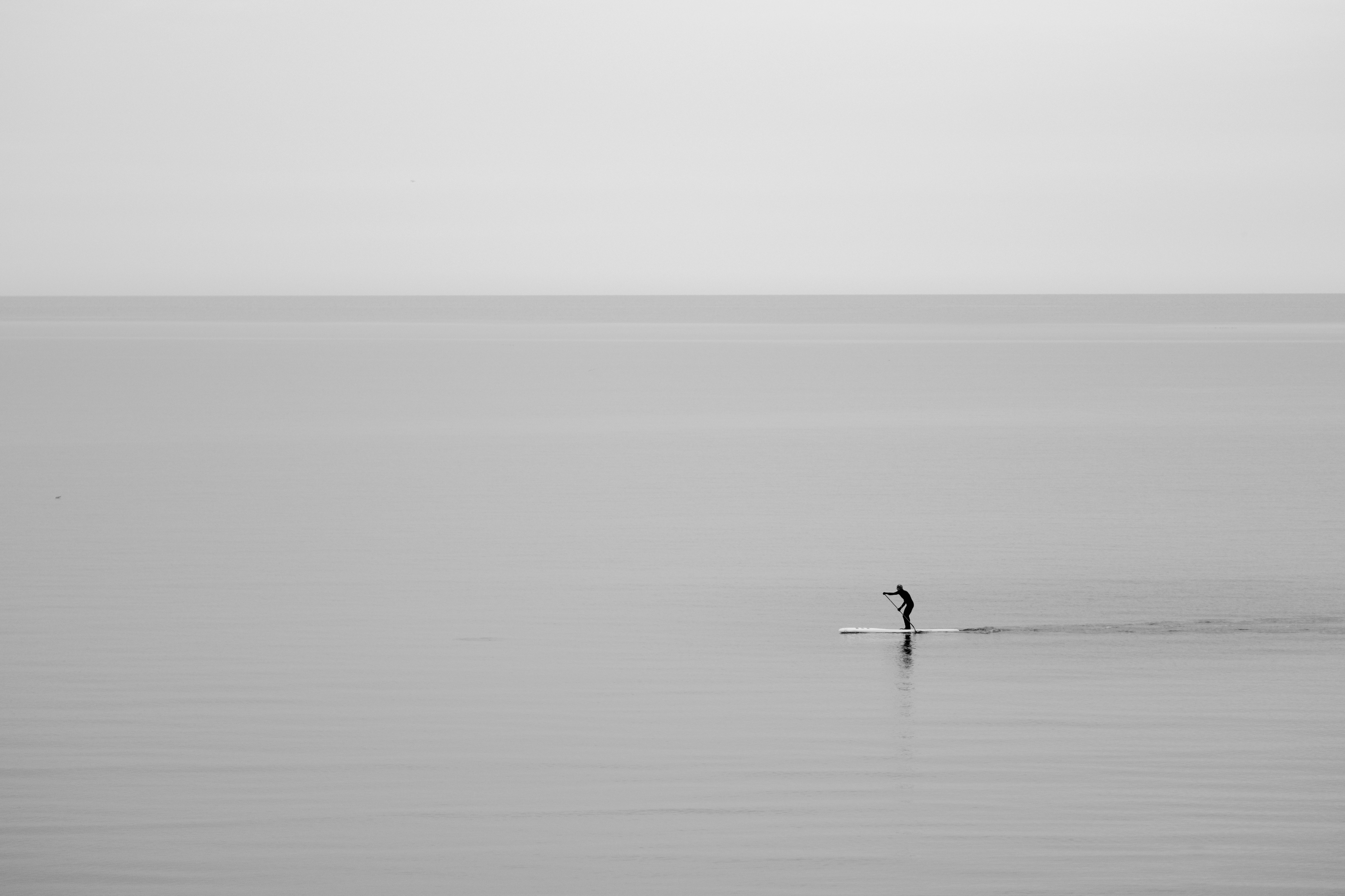 man on ocean