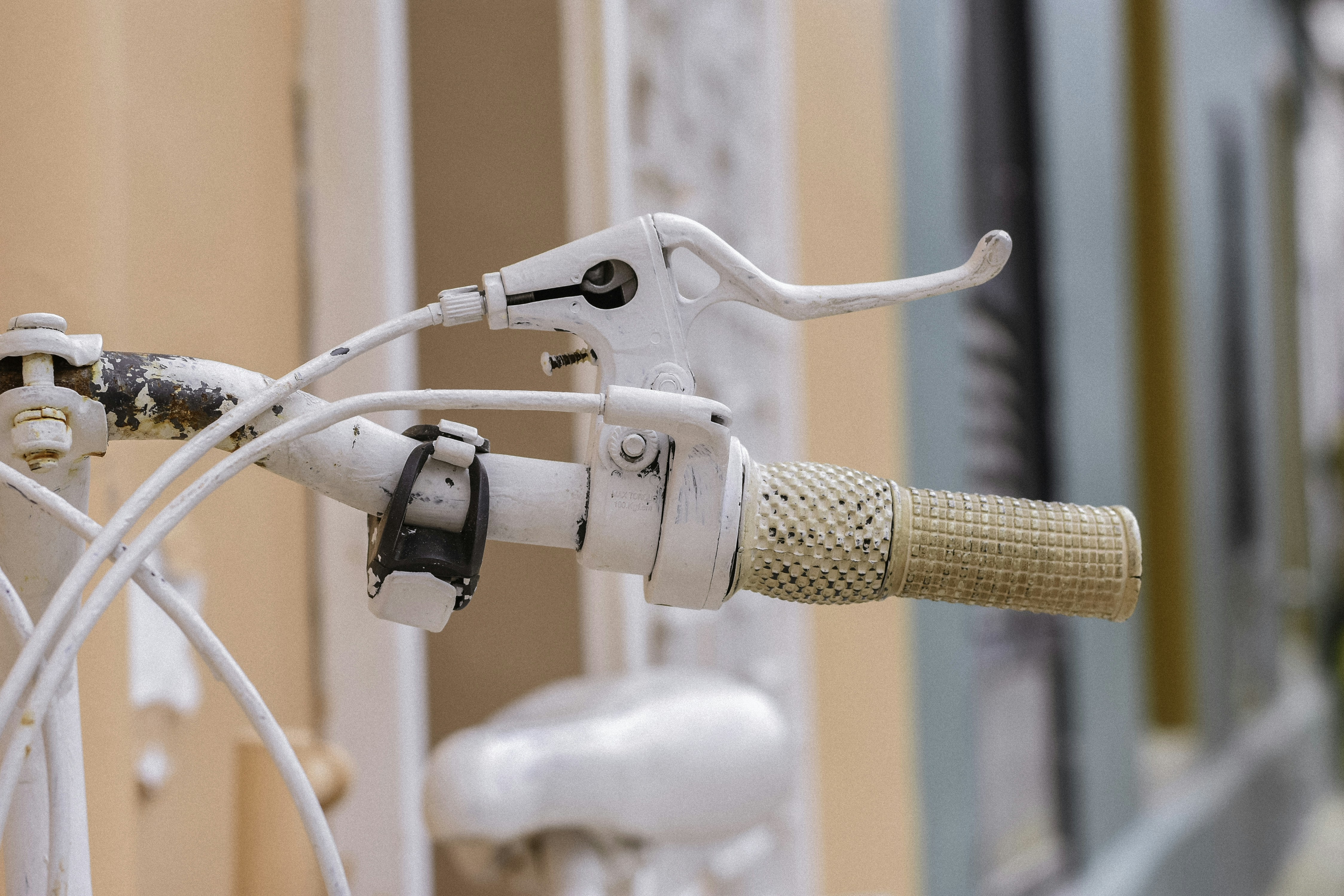 Installing antler wall hooks using cordless drill