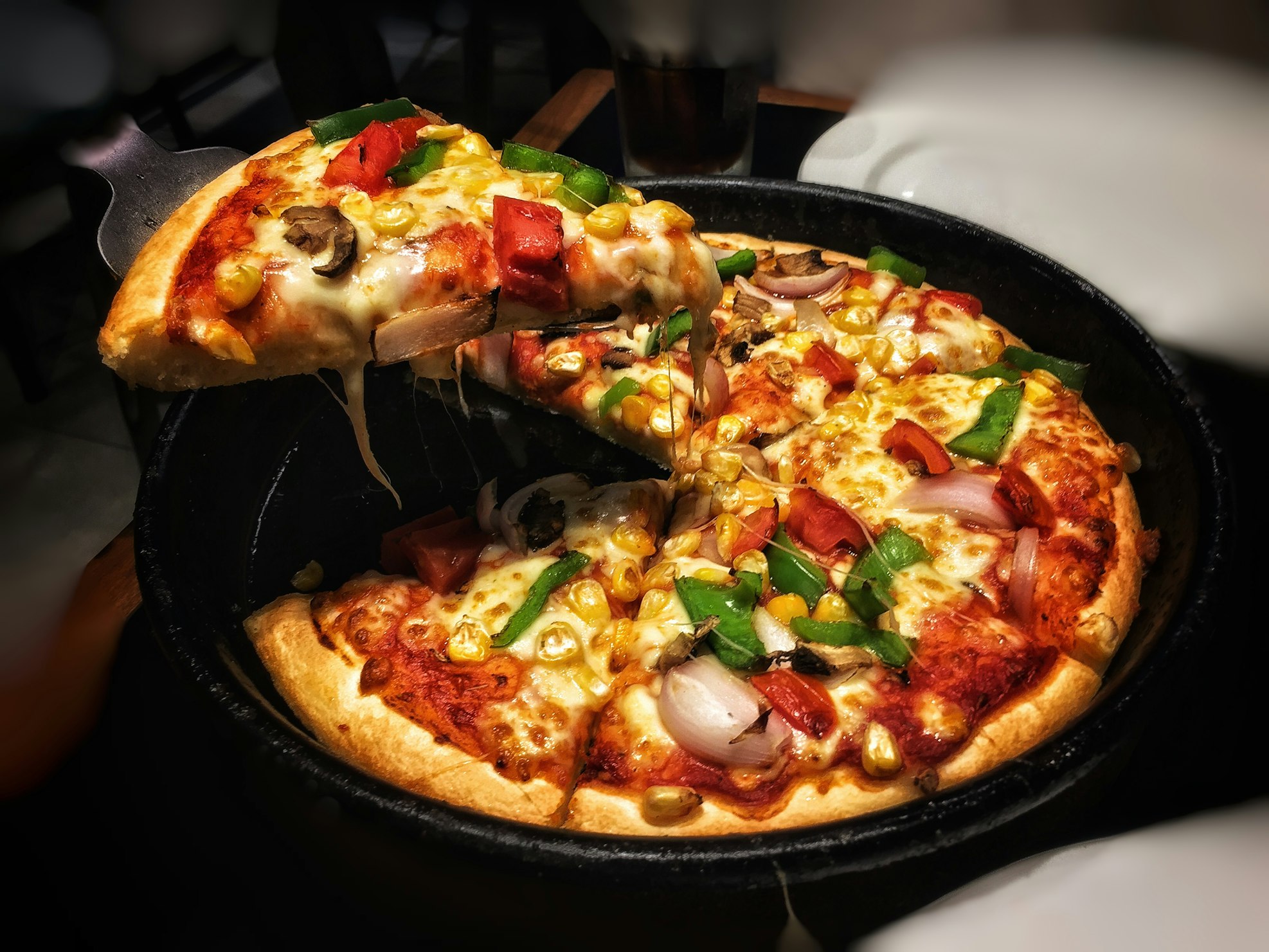 [Imagen de pizza de pepperoni]