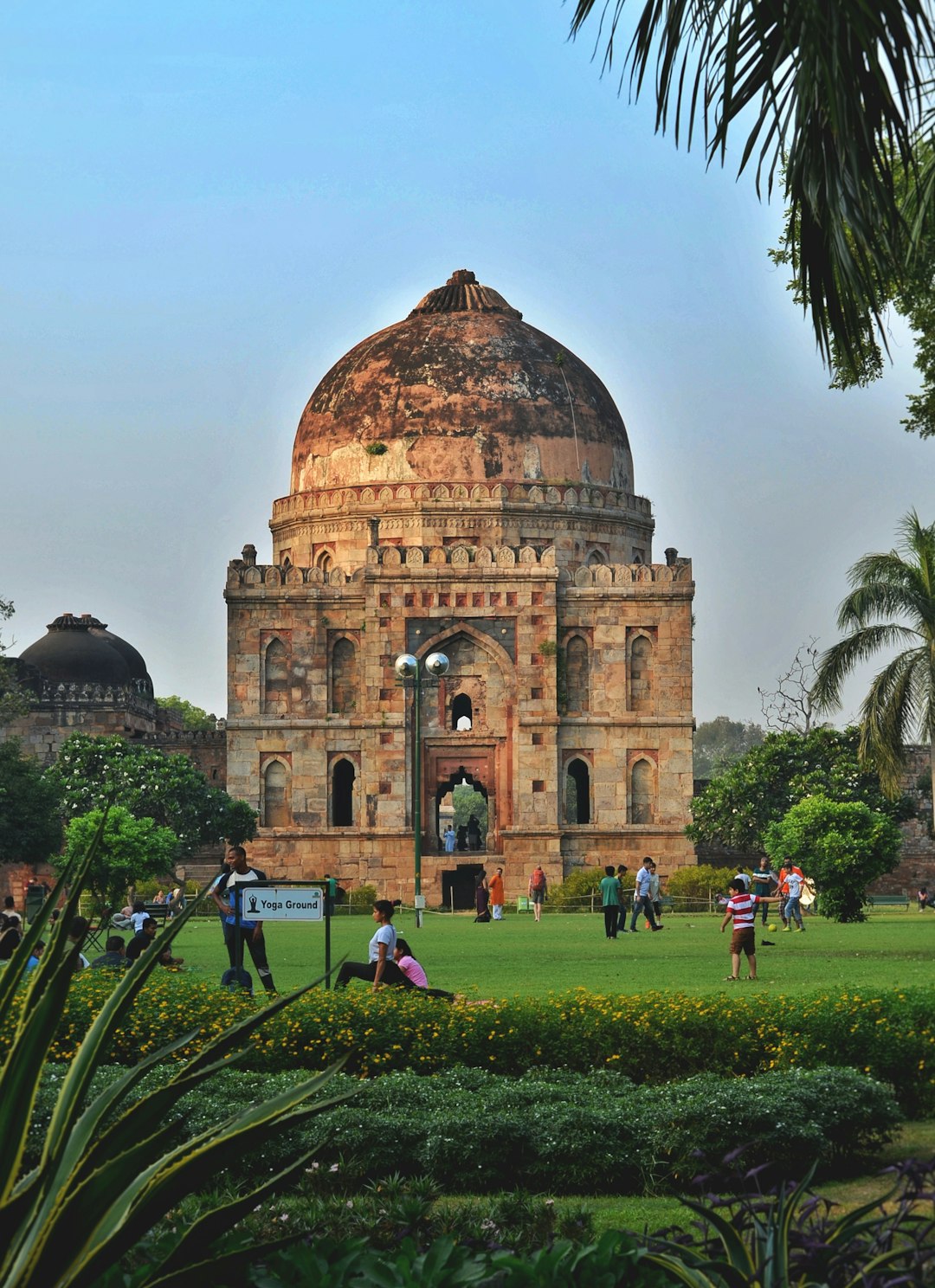 brown dome building