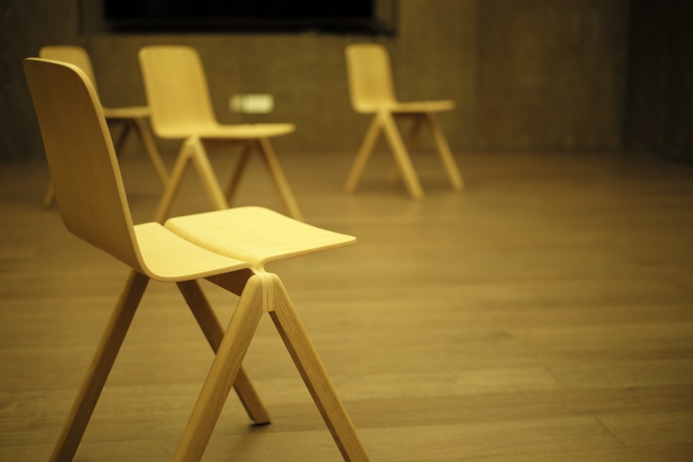 beige wooden table