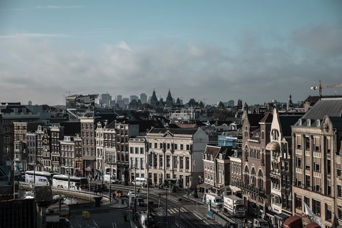 Amsterdam Zuidas skyline