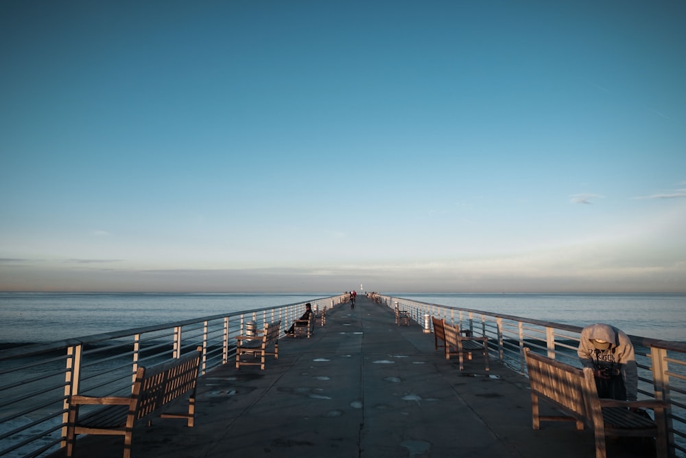 gray concrete bridge