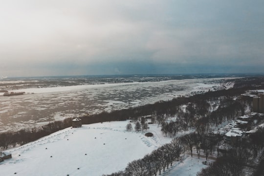 ocean waves scenery in Plaines d'Abraham Canada