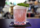 clear glass cup