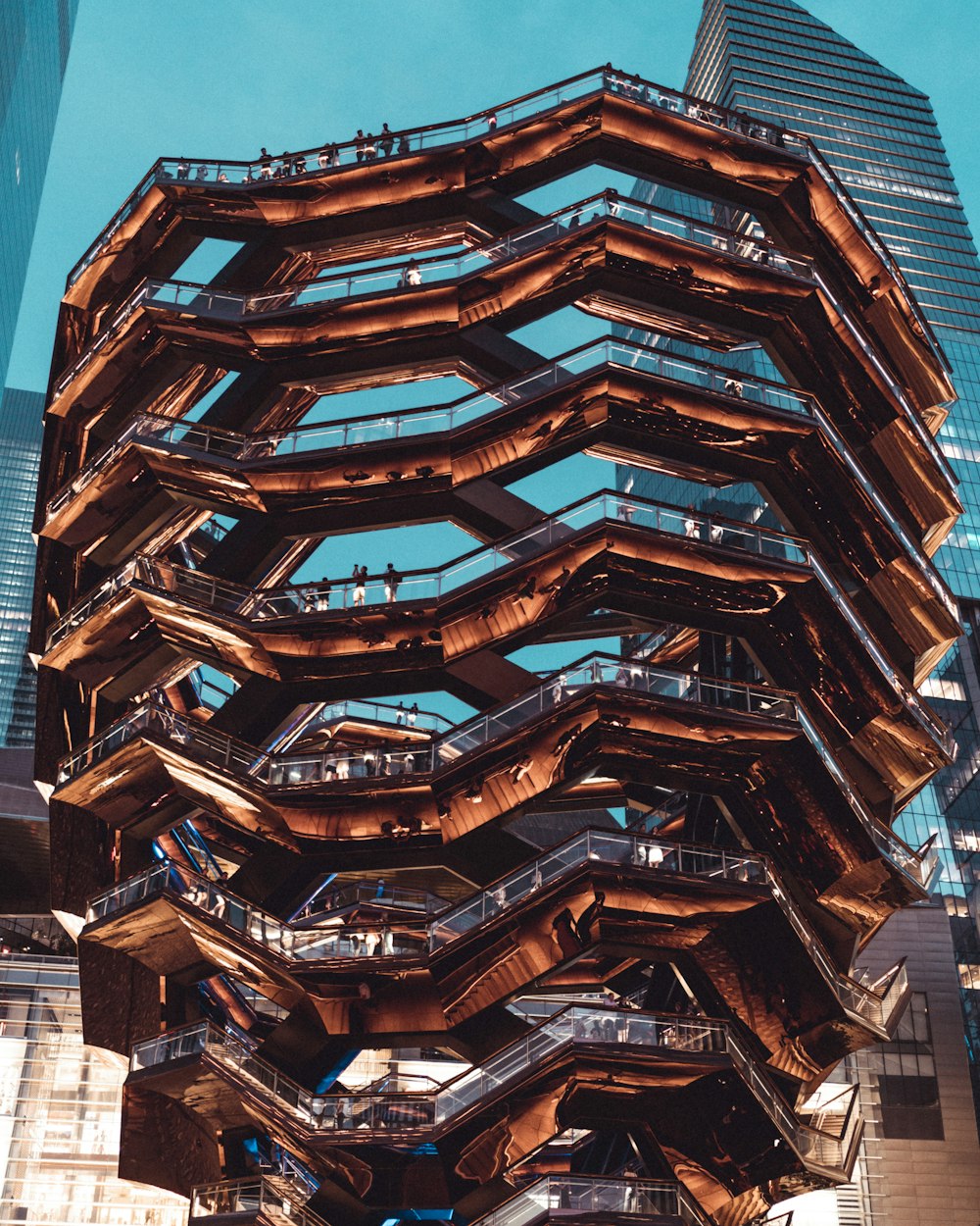 Hudson Yards Vessel building