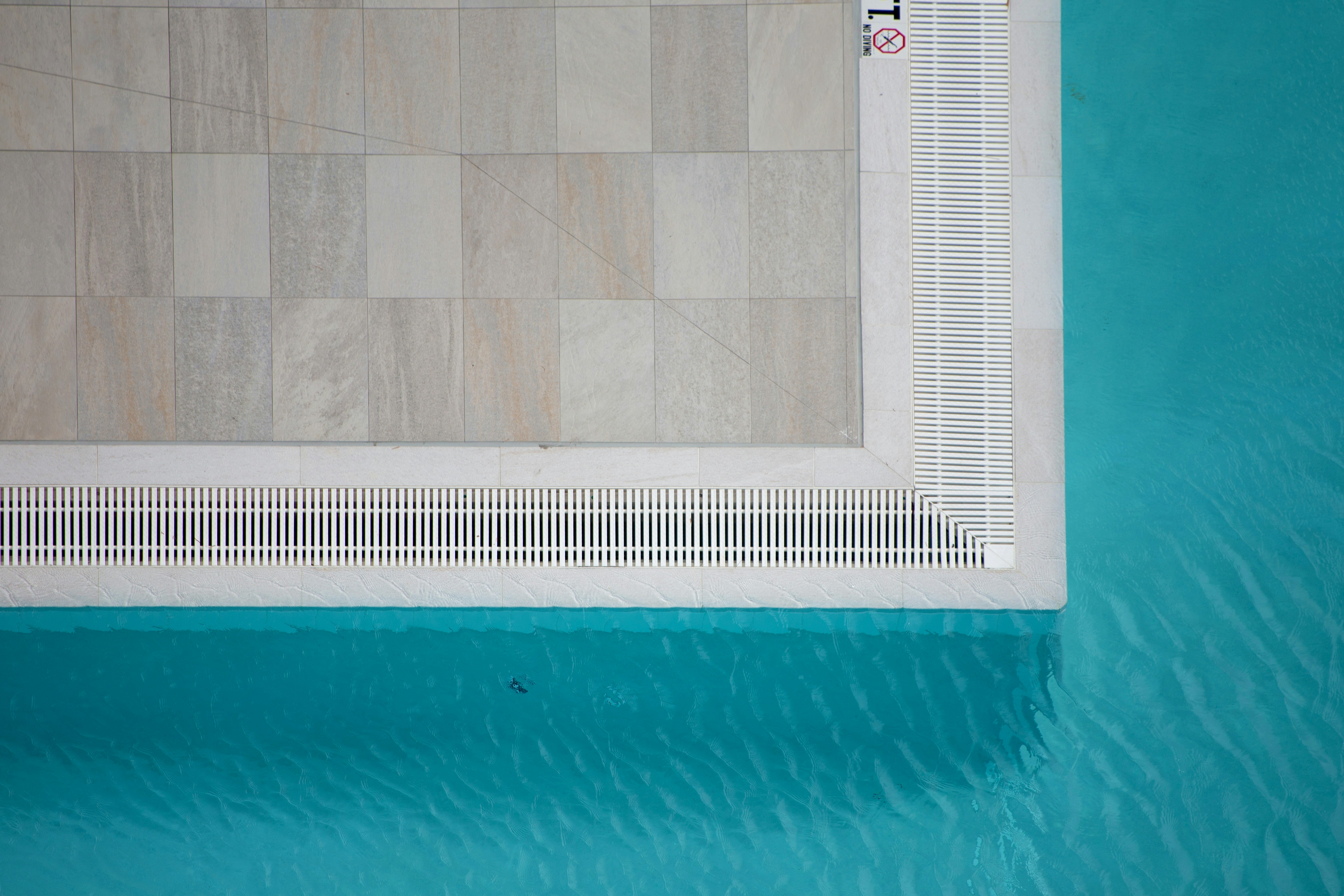 pool drain access