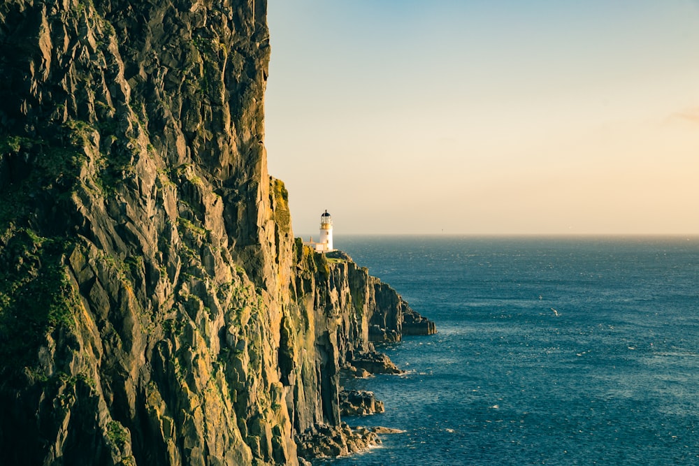 white lighthouse