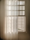 white curtain