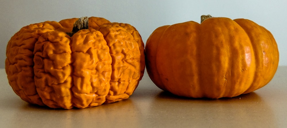 orange pumpkins