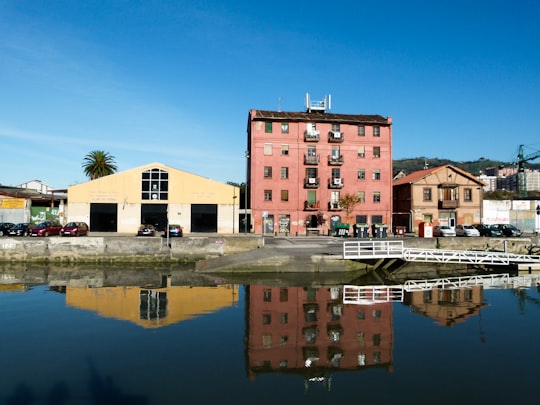 dock in pier in Bilbao Spain