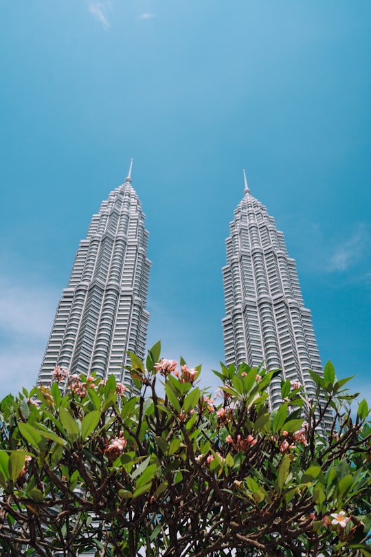 Petronas Twin Tower, Malaysia in KLCC Park Malaysia