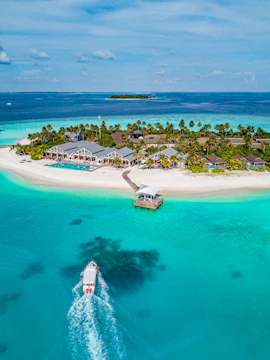 houses on islet