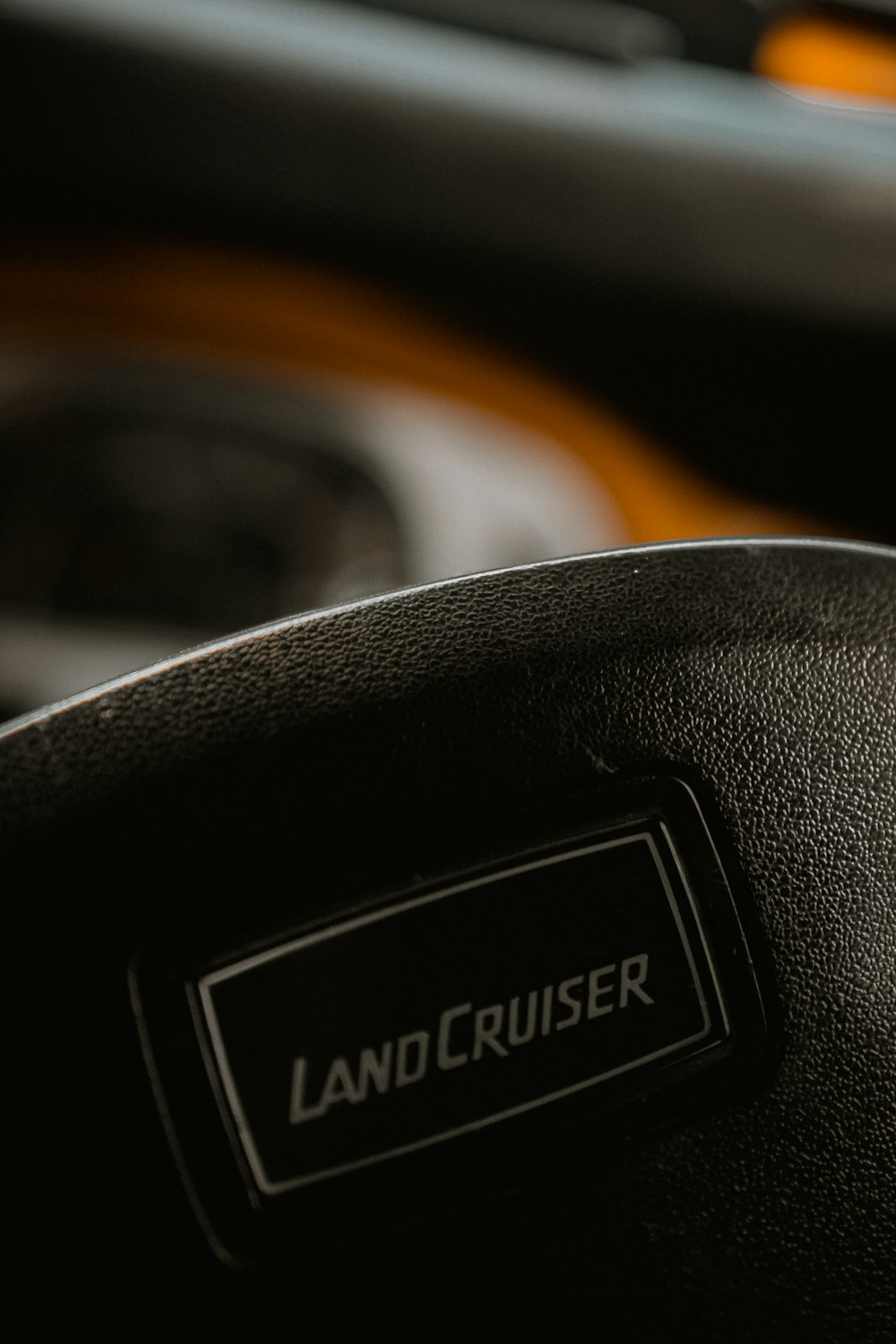 Land Cruiser steering wheel