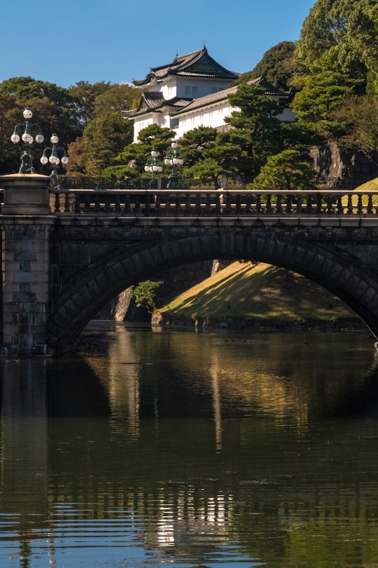 gray concrete bridge in Tokyo Imperial Palace Japan