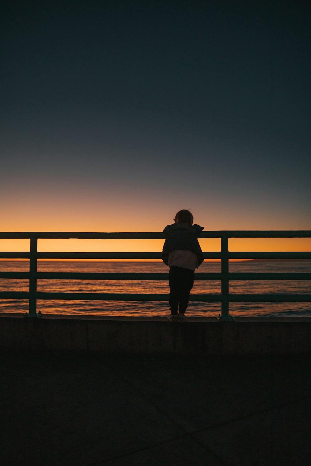 silhouette photography of person at beach