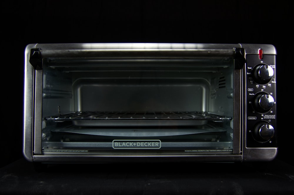 black toaster oven