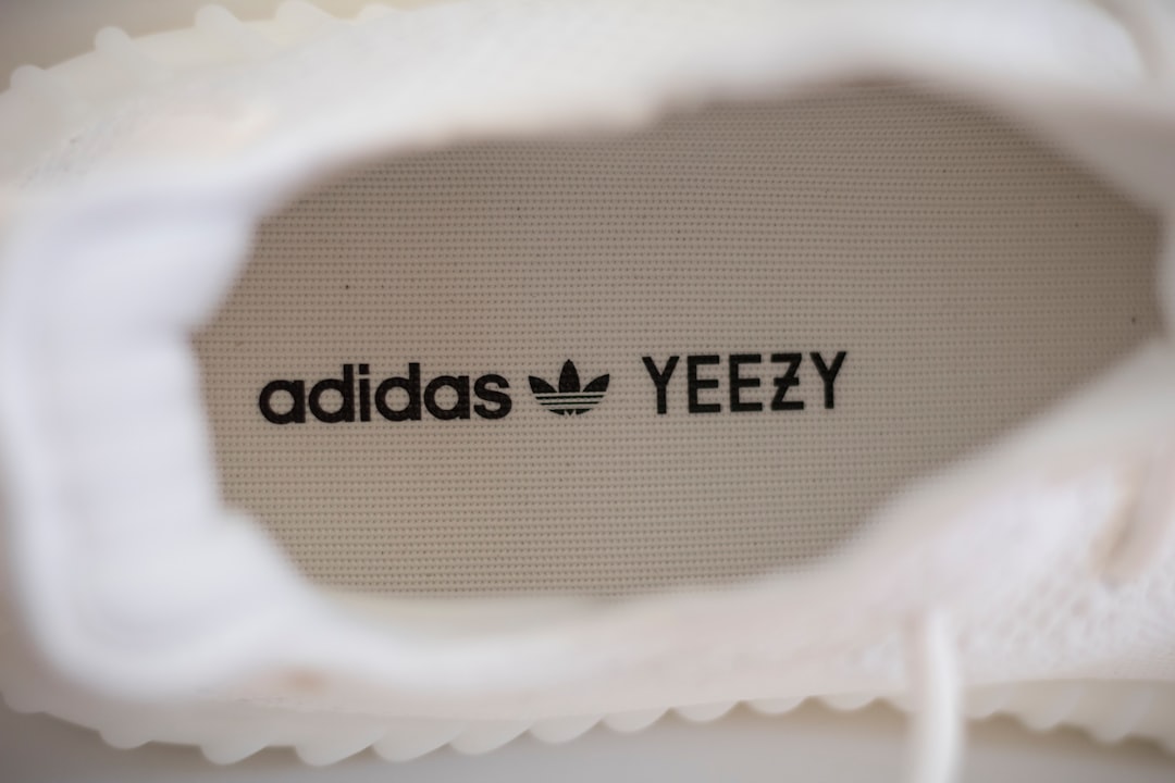 selective focus photo of adidas Yeezy shoe