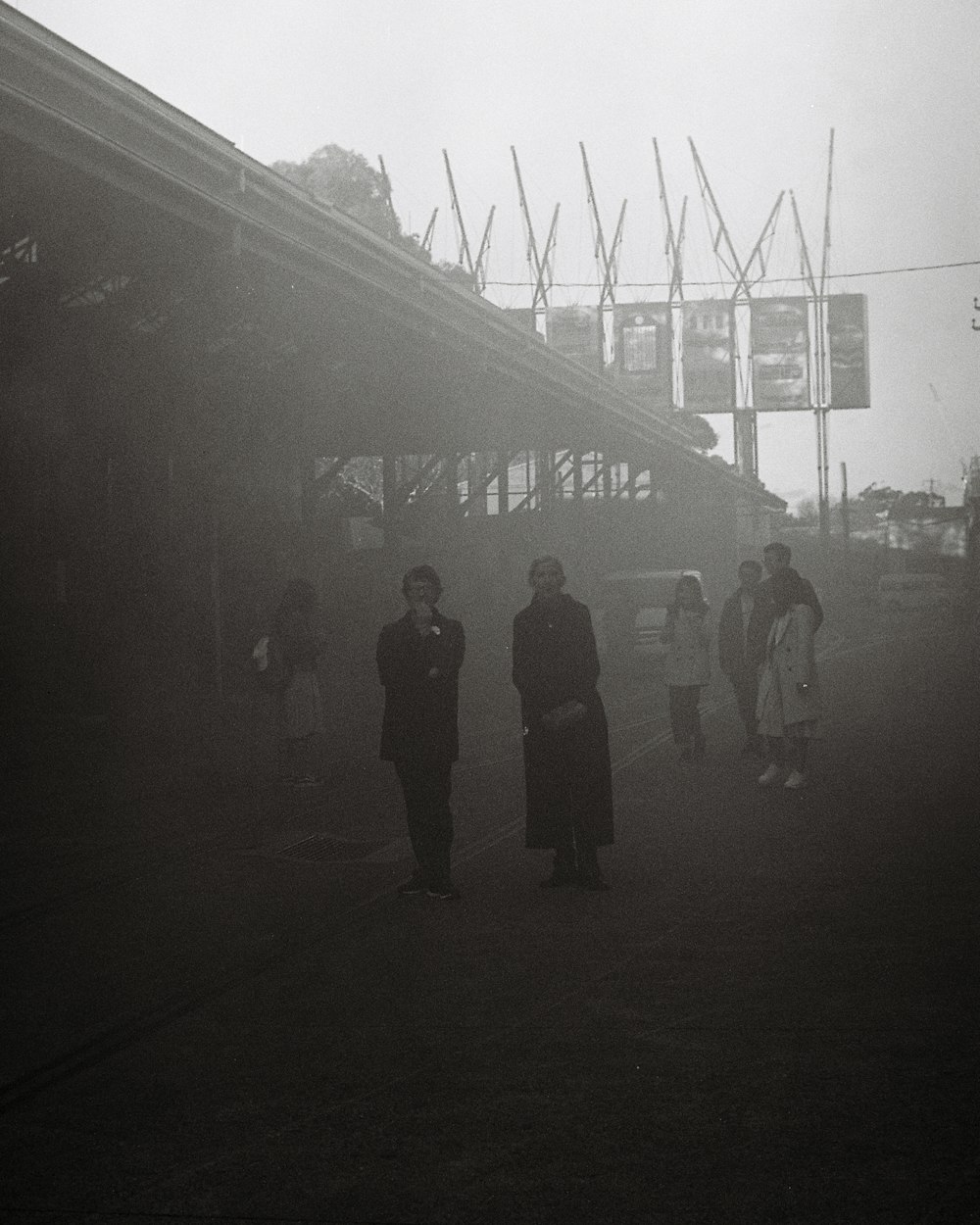 people walking on street