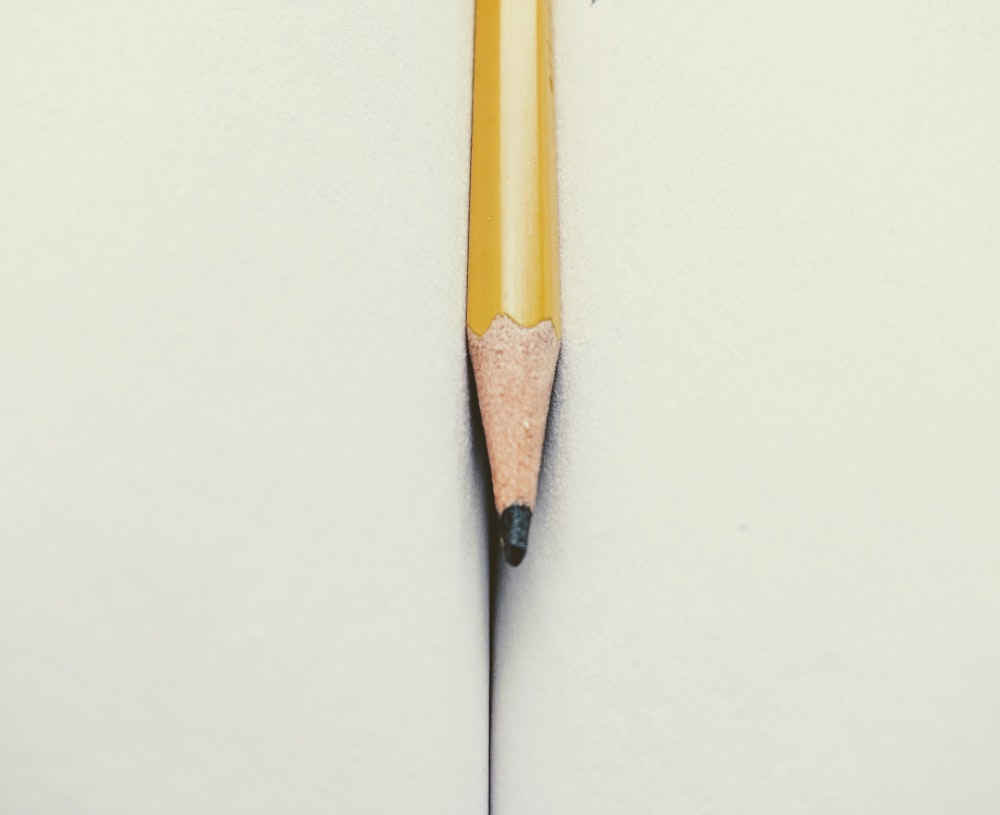 yellow pencil