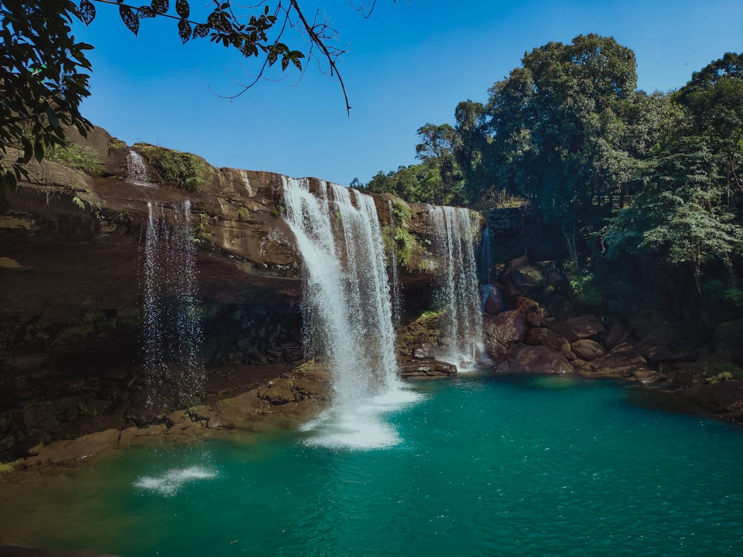 Waterfall photo spot West Jaintia Hills India