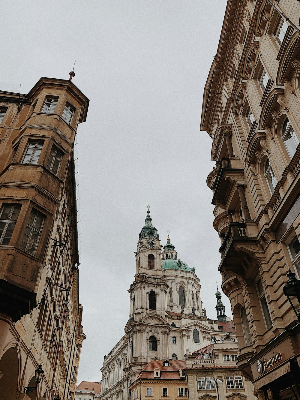 low angle photo of church