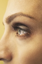 person's eye