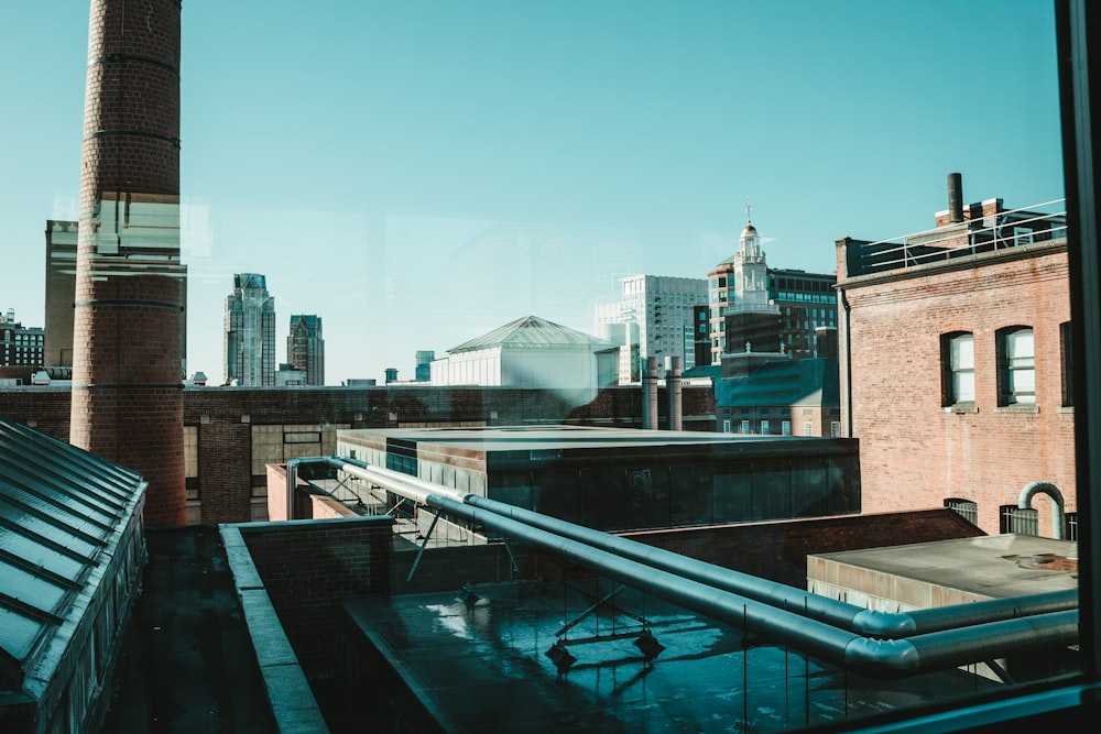 architectural photography of brown building