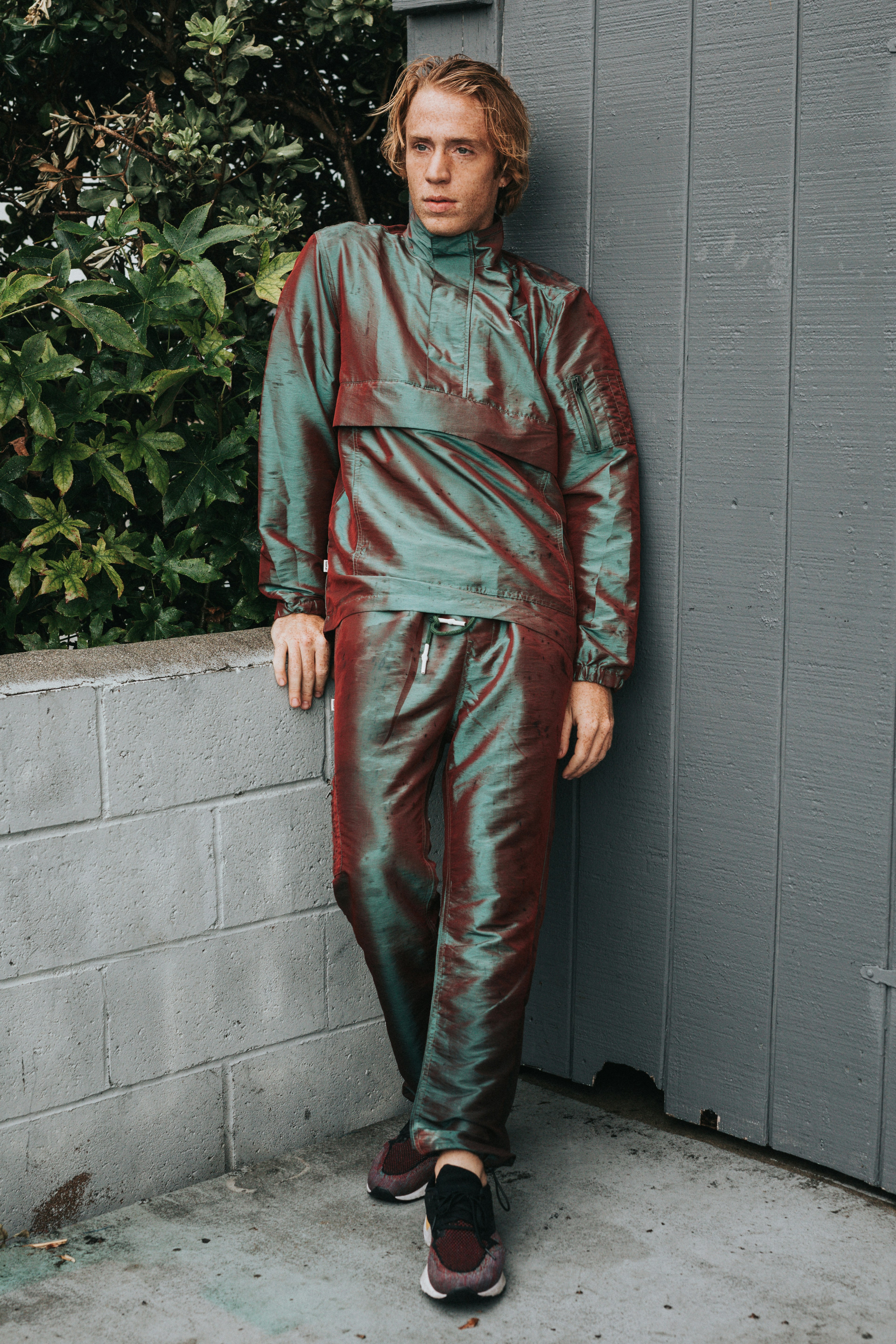 silk tracksuit