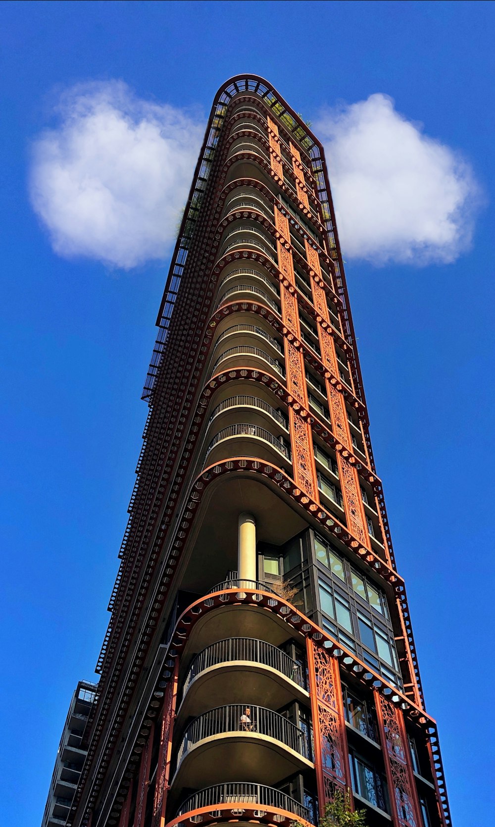 brown building under blue sky