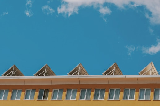 brown concrete house