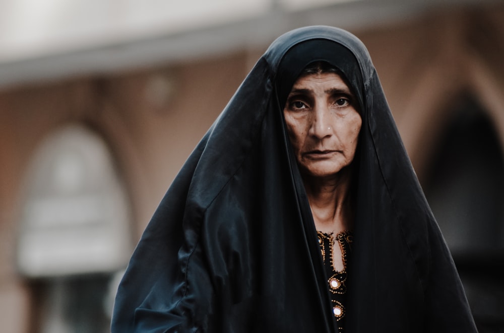 selective focus photo of woman