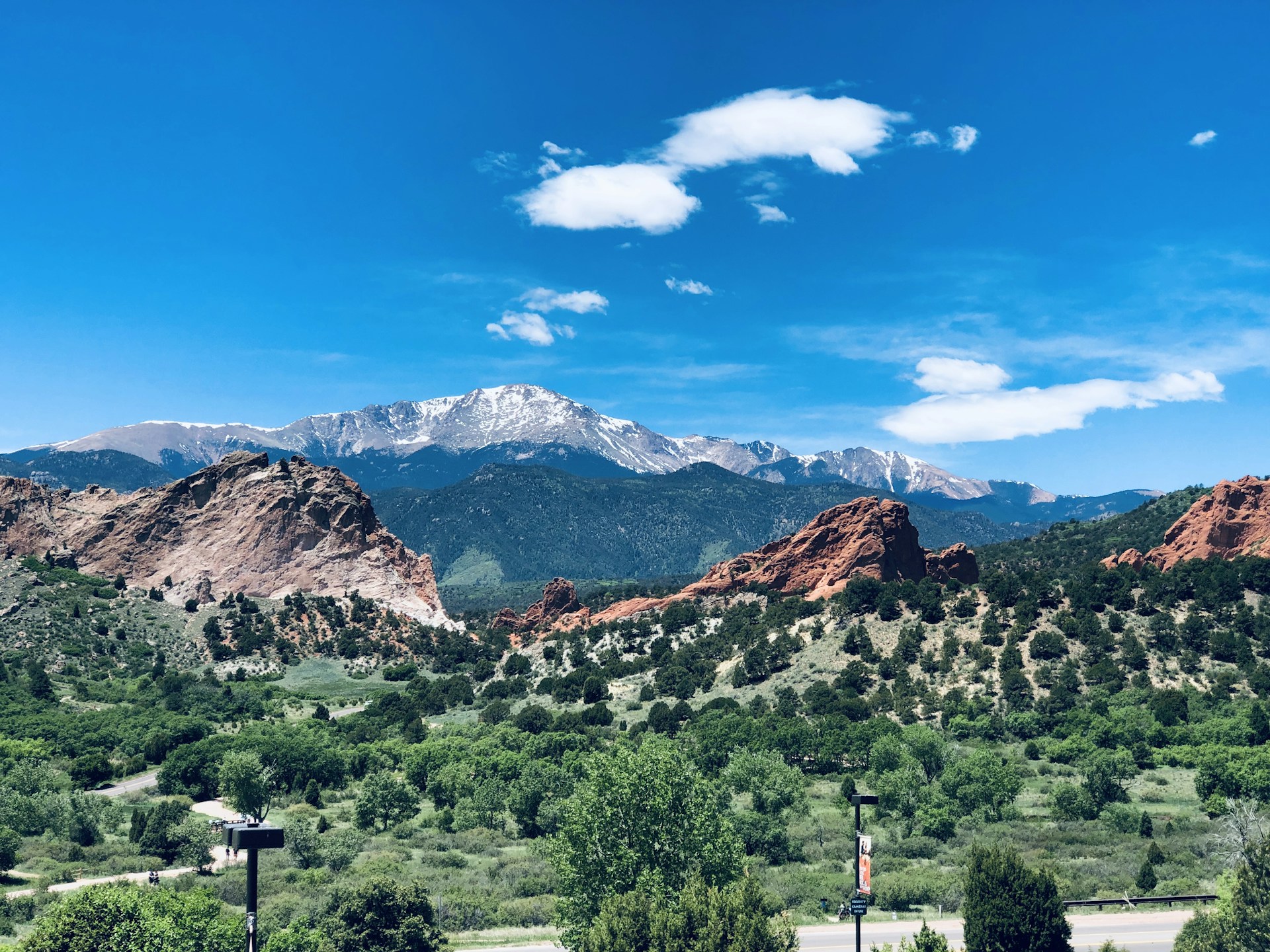 landscape photography of mountains
